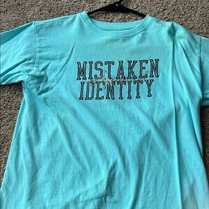 Women's Aqua Short Sleeve Tee